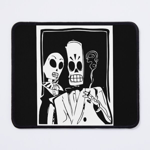 Item preview, Skeleton Couple Smoking Cool Retro Style designed and sold by Camaron15.