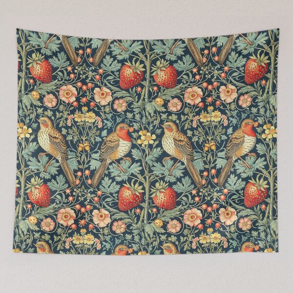 Item preview, William Morris, ladrón de fresas designed and sold by PixDezines.
