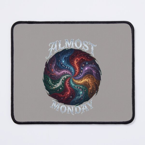 Item preview, Almost Monday Retro Swirl Humor Graphic-52 designed and sold by VanessReinecke.
