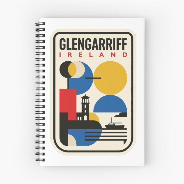 Item preview, Retro Glengarriff Bauhaus Geometric Skyline designed and sold by k3rstman1.