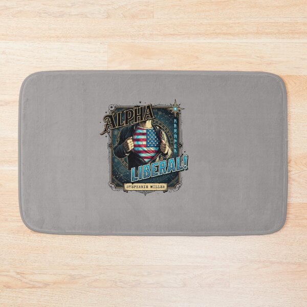 Item preview, Alpha Liberal Superhero American Flag Shirt-56 designed and sold by VanessReinecke.