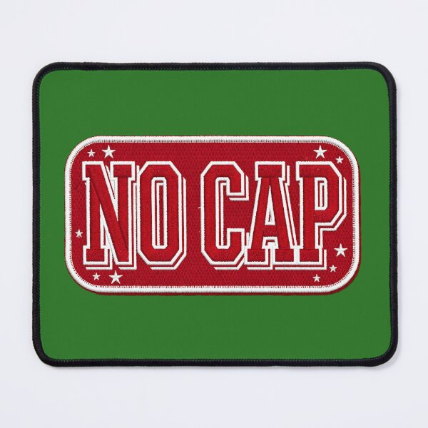 Item preview, No Cap Varsity Patch Sticker designed and sold by PreeCha Art & Co..