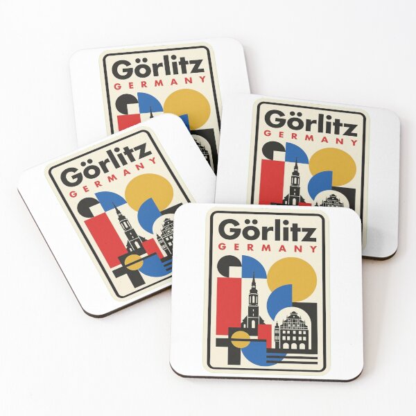 Artikelvorschau, Geometrische Retro-Görlitzer Bauhaus-Skyline entworfen und verkauft von k3rstman1.