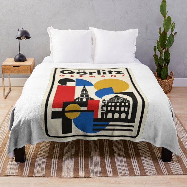 Item preview, Retro Görlitz Bauhaus Geometric Skyline designed and sold by k3rstman1.