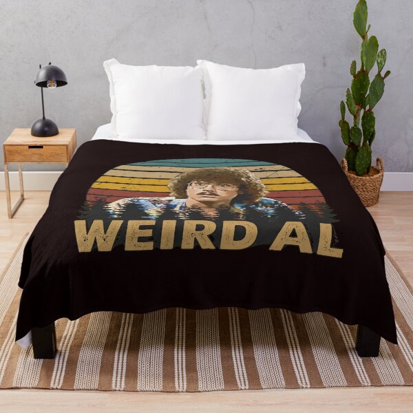 Item preview, Weird Al Retro Sunset Portrait designed and sold by ShophiaCrafts.