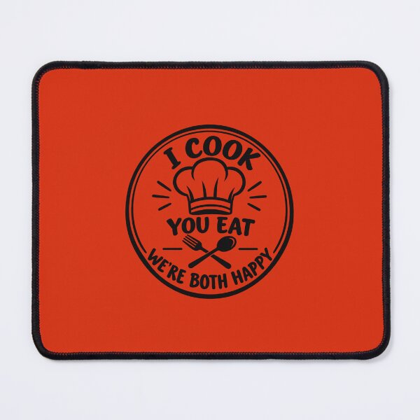 Item preview, I Cook You Eat – Funny Sarcastic Chef Kitchen Badge designed and sold by DesignHouse07.