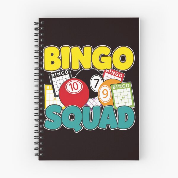 Item preview, Bingo Squad Fun Balls Cards Group Play Graphic designed and sold by ShophiaCrafts.
