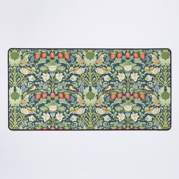Item preview, William Morris Strawberry Thief Green Hues designed and sold by PixDezines.