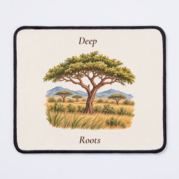 Item preview, Deep Roots African Acacia Savanna designed and sold by mycute-stickers.