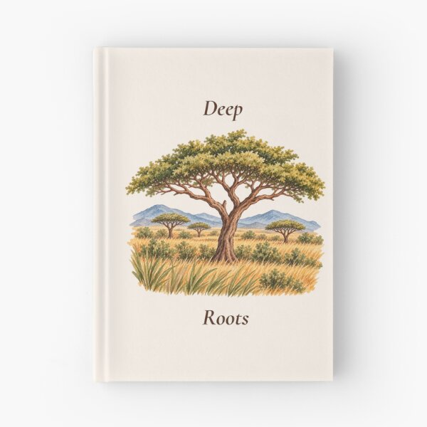 Item preview, Deep Roots African Acacia Savanna designed and sold by mycute-stickers.