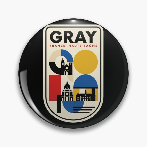 Item preview, Retro Gray Bauhaus Geometric Skyline designed and sold by k3rstman1.