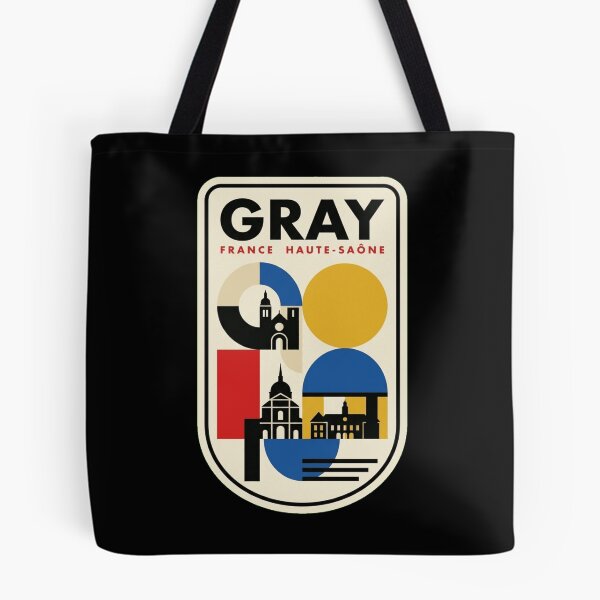 Item preview, Retro Gray Bauhaus Geometric Skyline designed and sold by k3rstman1.