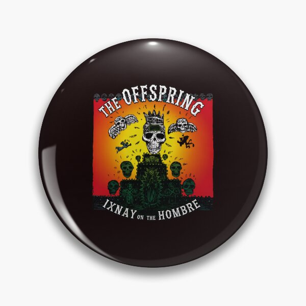 Item preview, The Offspring Punk Rock Skulls IXNAY ON THE HOMBRE designed and sold by ShophiaCrafts.