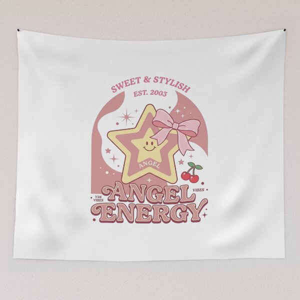 Item preview, Cute Coquette Y2K Star Bow Angel Energy T-Shirt designed and sold by So Golden Shop.