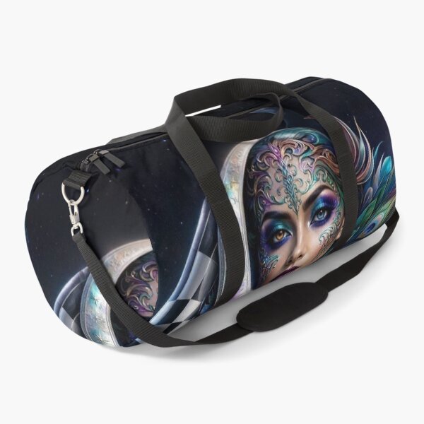Item preview, . Combining whimsical Alice-in-Wonderland-style checkers with majestic peacock motifs designed and sold by KingsArtworx 2.