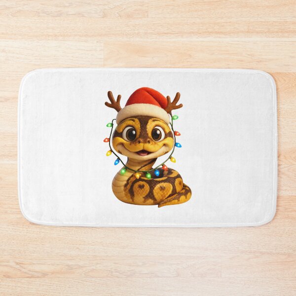 Item preview, Spider Ball Python Christmas Antlers designed and sold by Sillytoe.