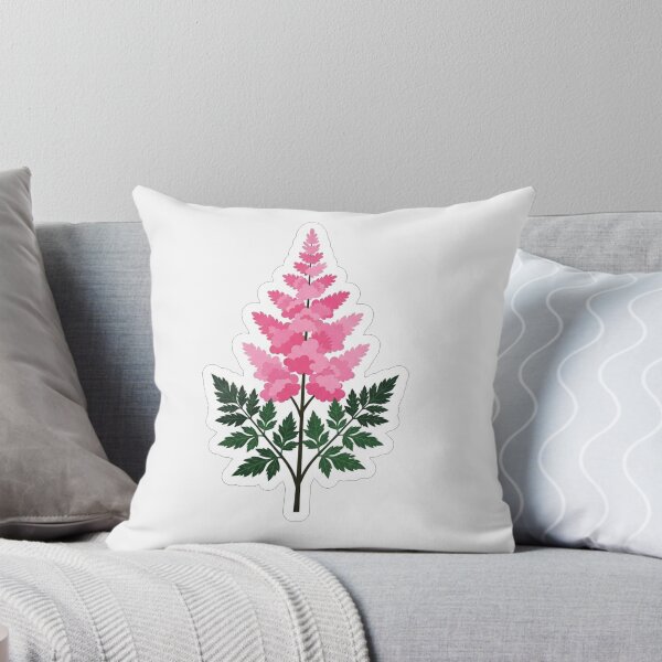 Item preview, Beautiful Pink Astilbe Flower Botanical Illustration designed and sold by Owcomm.