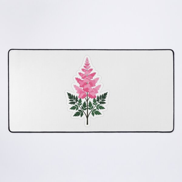 Item preview, Beautiful Pink Astilbe Flower Botanical Illustration designed and sold by Owcomm.