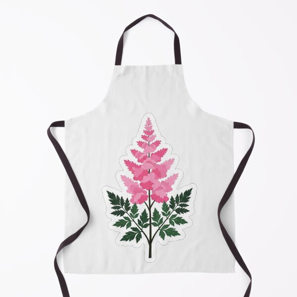 Item preview, Beautiful Pink Astilbe Flower Botanical Illustration designed and sold by Owcomm.