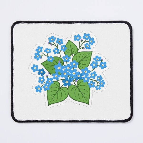 Item preview, Beautiful Blue Forget Me Not Flowers designed and sold by Owcomm.