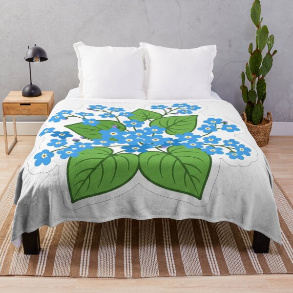 Item preview, Beautiful Blue Forget Me Not Flowers designed and sold by Owcomm.
