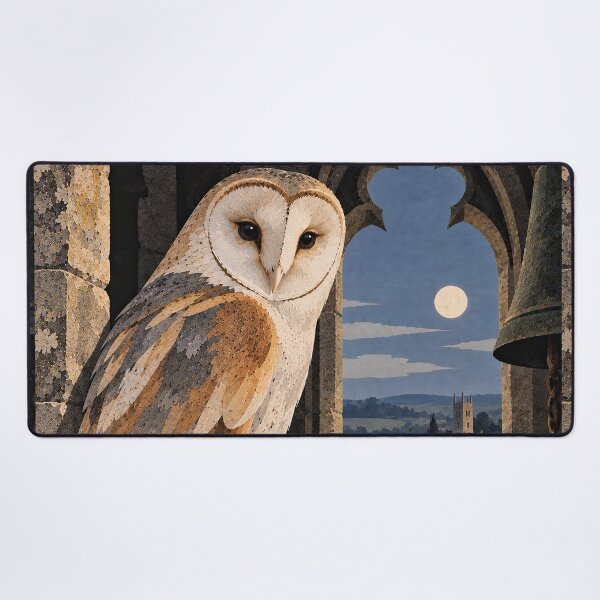 Item preview, Owl in the Steeple designed and sold by LittleDreamsCo.