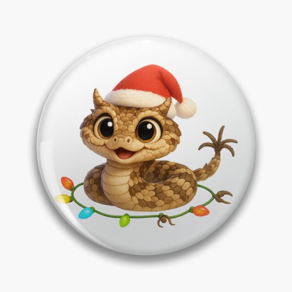 Item preview, Spider Tailed Horned Viper Christmas designed and sold by Sillytoe.