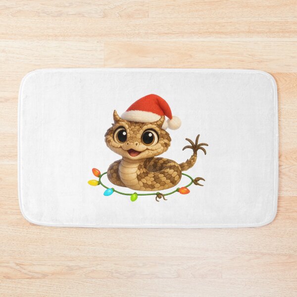 Item preview, Spider Tailed Horned Viper Christmas designed and sold by Sillytoe.