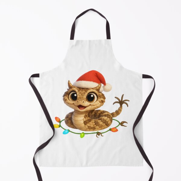 Item preview, Spider Tailed Horned Viper Christmas designed and sold by Sillytoe.