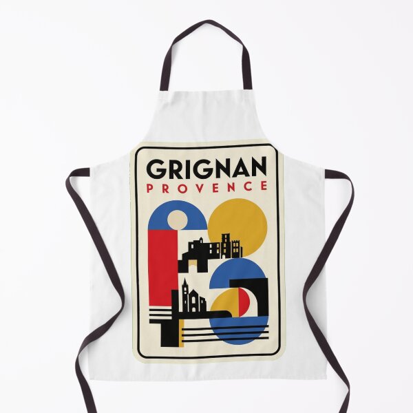 Item preview, Retro Grignan Bauhaus Geometric Skyline designed and sold by k3rstman1.
