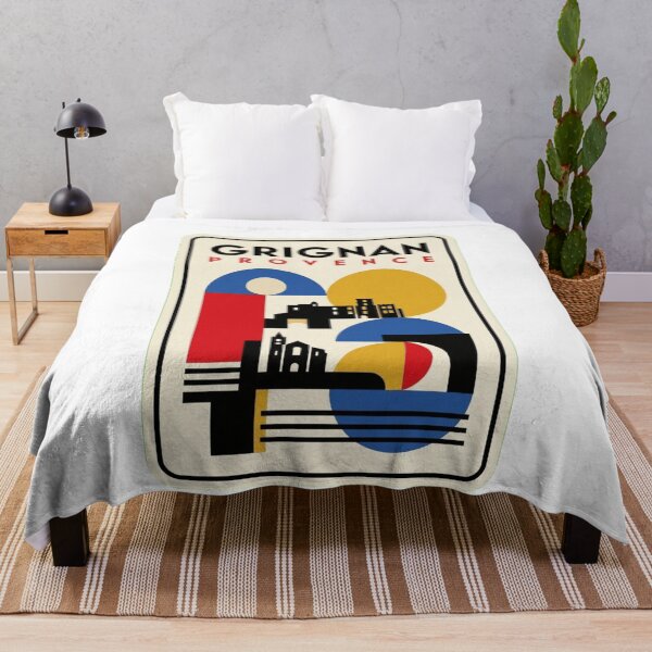 Item preview, Retro Grignan Bauhaus Geometric Skyline designed and sold by k3rstman1.