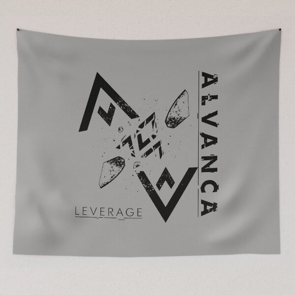 Item preview, Alvanca Leverage Grunge Logo Dark Tee-21 designed and sold by AurimasEicinas.