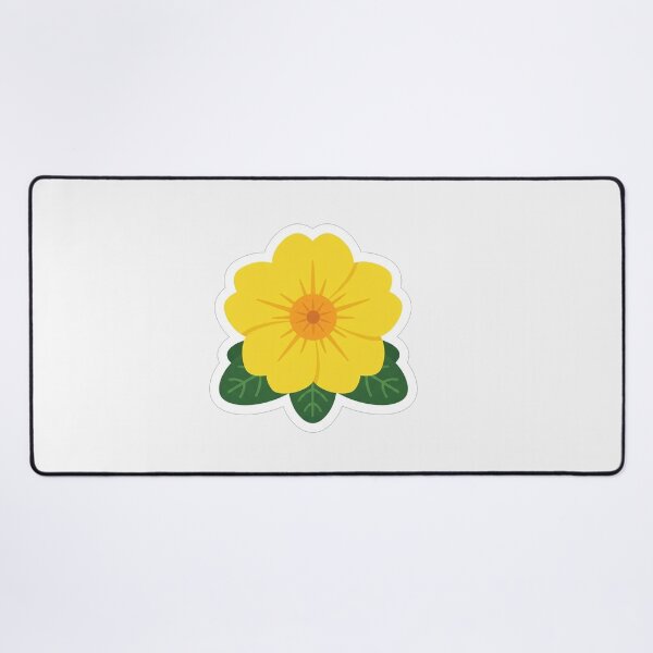 Item preview, Bright Yellow Primrose Flower Botanical Illustration designed and sold by Owcomm.