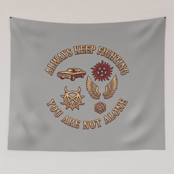 Item preview, Always Keep Fighting Wings Symbol-2 designed and sold by AurimasEicinas.