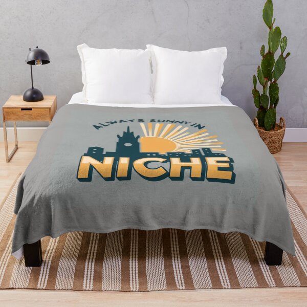 Item preview, Always Sunny In Wrexham Skyline Graphic-14 designed and sold by AurimasEicinas.
