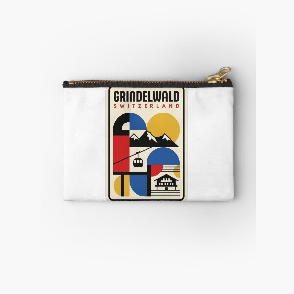 Item preview, Retro Grindelwald Bauhaus Geometric Skyline designed and sold by k3rstman1.