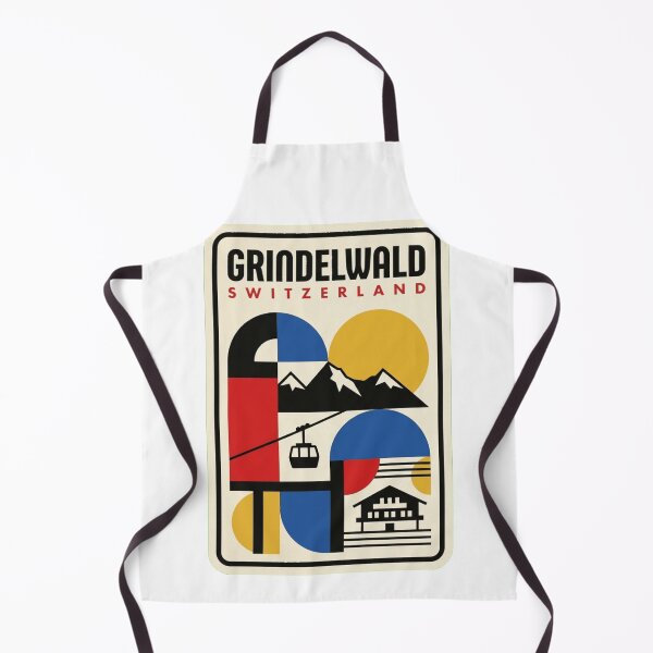 Item preview, Retro Grindelwald Bauhaus Geometric Skyline designed and sold by k3rstman1.