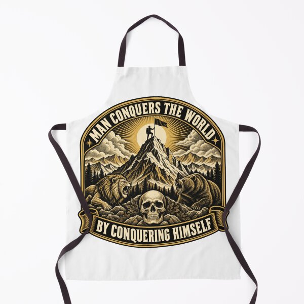 Item preview, Conquer Yourself Conquer the World designed and sold by Dresut.