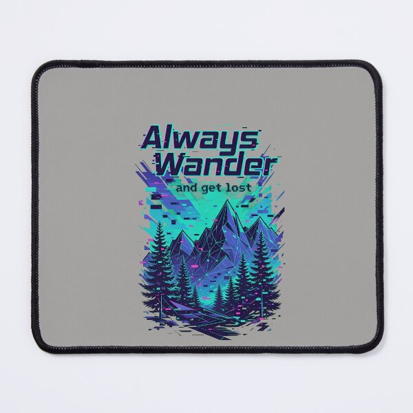 Item preview, Always Wander And Get Lost Mountain Badge-5 designed and sold by AurimasEicinas.