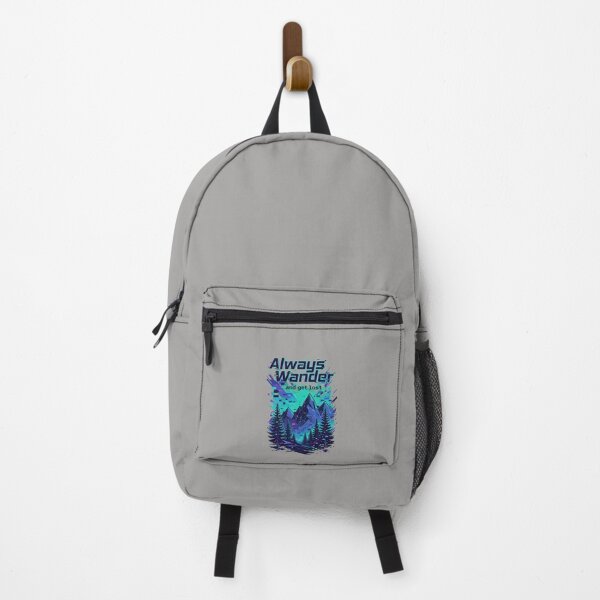 Item preview, Always Wander And Get Lost Mountain Badge-5 designed and sold by AurimasEicinas.