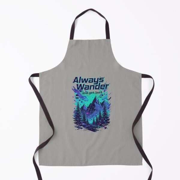 Item preview, Always Wander And Get Lost Mountain Badge-5 designed and sold by AurimasEicinas.