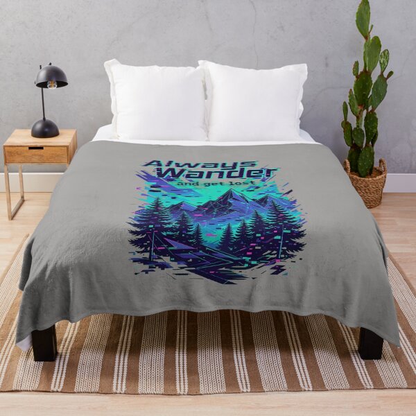 Item preview, Always Wander And Get Lost Mountain Badge-5 designed and sold by AurimasEicinas.