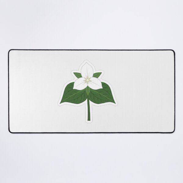 Item preview, White Trillium Flower Botanical Illustration designed and sold by Owcomm.