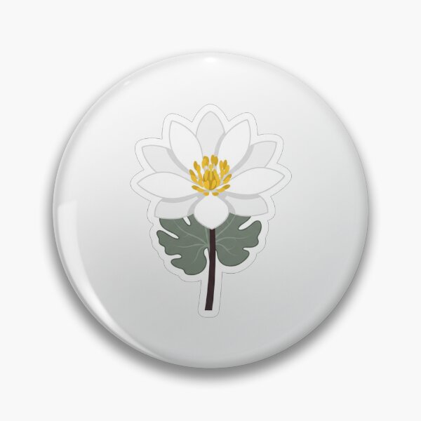 Item preview, Elegant White Water Lily Floral Illustration designed and sold by Owcomm.