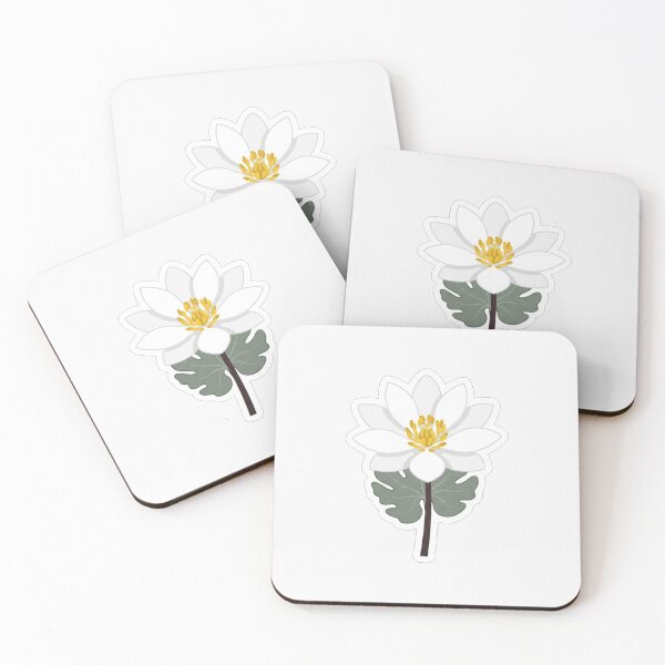 Item preview, Elegant White Water Lily Floral Illustration designed and sold by Owcomm.