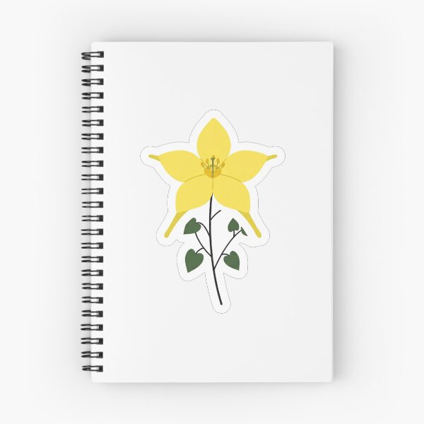Item preview, Bright Yellow Wildflower Botanical Illustration Graphic designed and sold by Owcomm.
