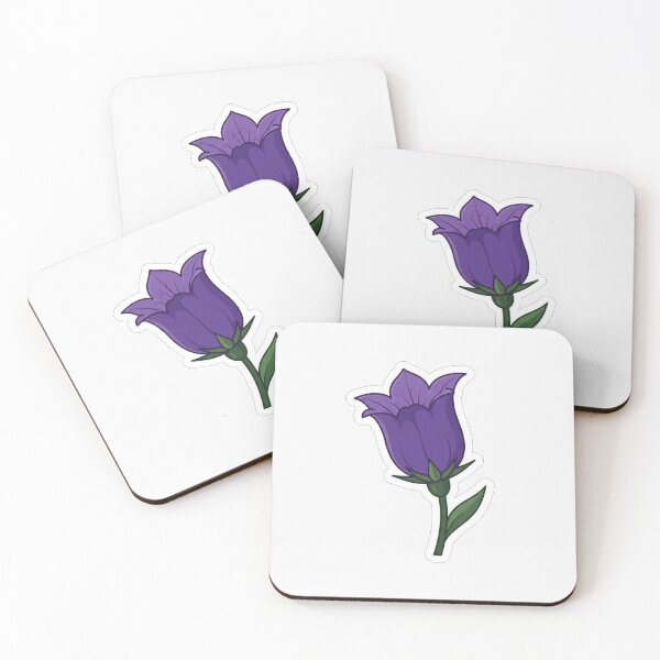 Item preview, Beautiful Purple Bellflower Floral Illustration designed and sold by Owcomm.