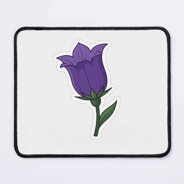 Item preview, Beautiful Purple Bellflower Floral Illustration designed and sold by Owcomm.