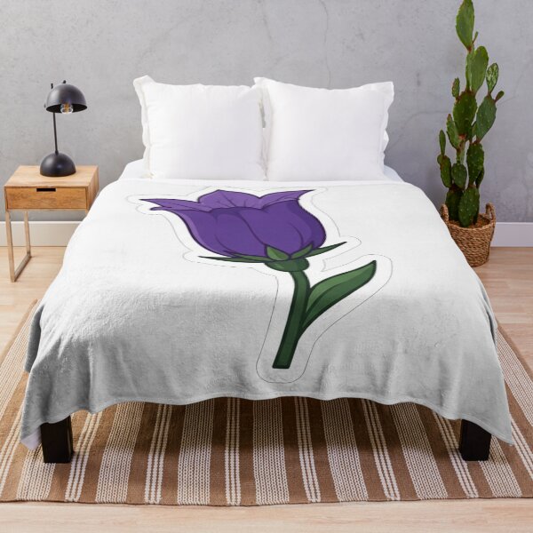 Item preview, Beautiful Purple Bellflower Floral Illustration designed and sold by Owcomm.