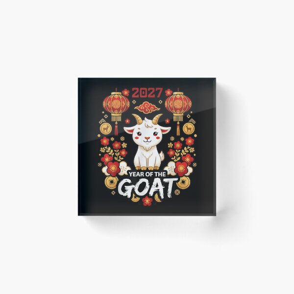 Item preview, Year of the goat Chinese 2027 Chinese New Year  designed and sold by BASKF.